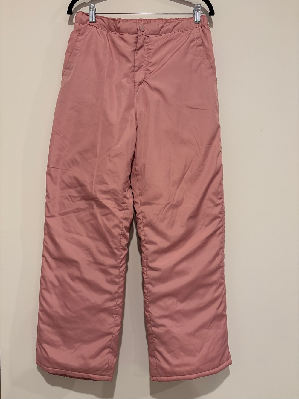 NWT The Children's Place Girls Size 16 Rose Quartz Pink Insulated Snow Pants